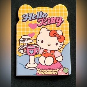 Hello Kitty Themed Small Notebook with Bow&Hearts- Great for writing notes&list